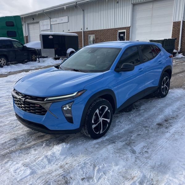 Collision damage before repair